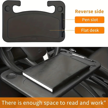 Support de bureau de conduite – Organisateur ABS, antidérapant et accès facile pour les essentiels de la voiture.