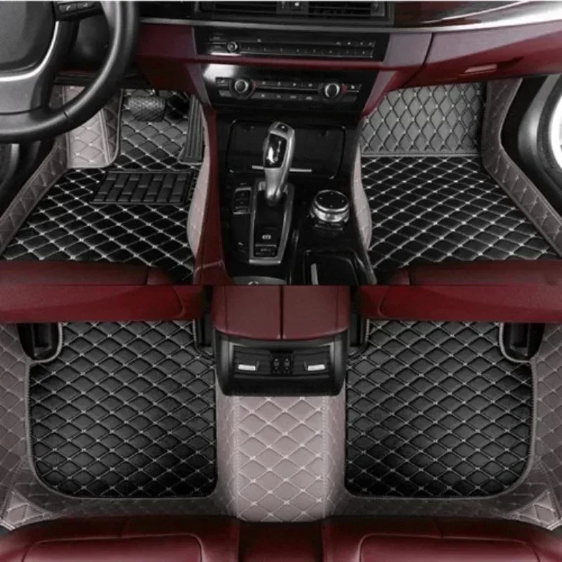 Tapis de sol de voiture personnalisés pour Xpeng G9 2022 – 2023, accessoires d'intérieur de mode pour tous temps, tapis en cuir automobile, coussin de coffre