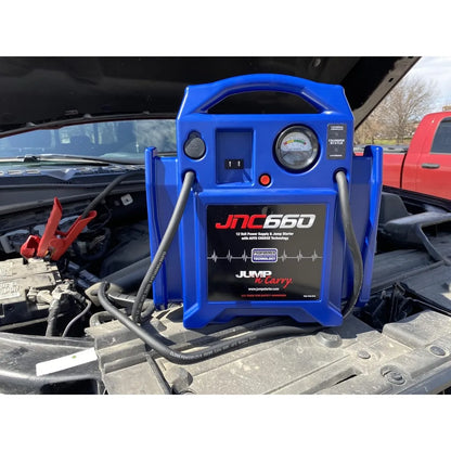 Démarreur de saut professionnel Clore Jump-N-Carry JNC660 - 1700 amplificateurs de pointe, alimentation portable 12 V pour démarrage fiable des véhicules