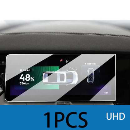 Film trempé de protection TV arrière de Navigation pour instruments de voiture Zeekr 009 2023 2024 2025 2026, accessoires d'intérieur antidéflagrants