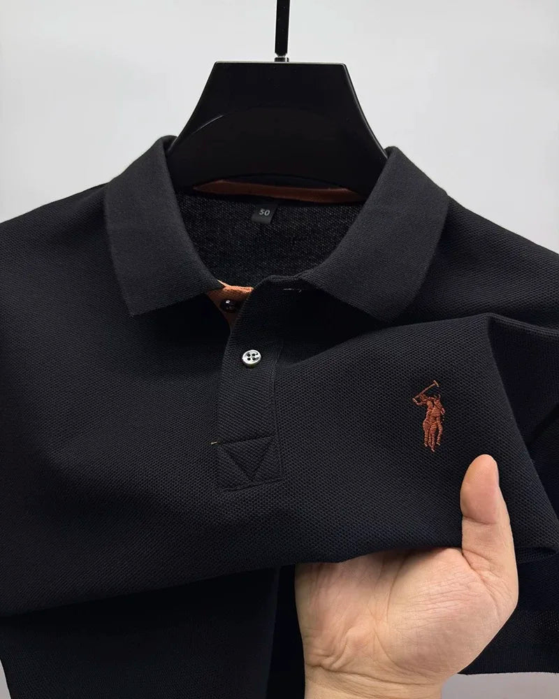 Marque haut de gamme 100% coton manches courtes polo shirt hommes été mode Designer nouveau poney broderie Casual t - shirt mode hommes