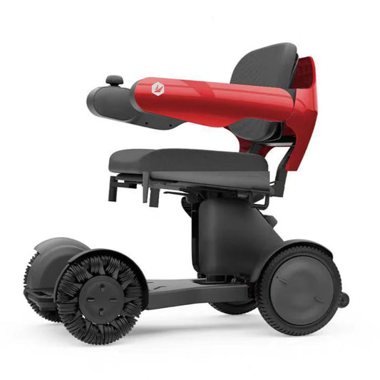 Fauteuil roulant électrique Intelligent haut de gamme, Scooter électrique pliant automatique à quatre roues pour personnes âgées et handicapées