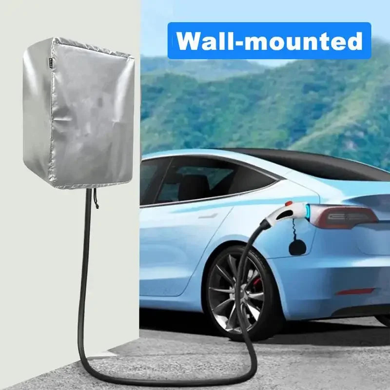 Protection du Port de prise de chargeur EV pour Station de recharge de voiture électrique, couvercle de berceau de chargement extérieur étanche à la poussière et à la pluie