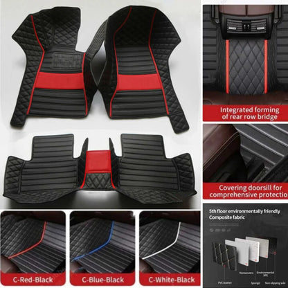 Pour Lynk & Co Z10 Z20 900 tapis de sol de voiture personnalisés tapis Auto en cuir PU imperméable pied Coche accessoire revêtement de sol
