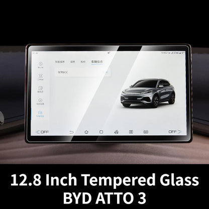 Protecteur d'écran tactile pour BYD Atto 3 Yuan Plus Seal Dolphin 2022 2023 2024, verre trempé 12.8 15.6 pouces, Protection de Navigation