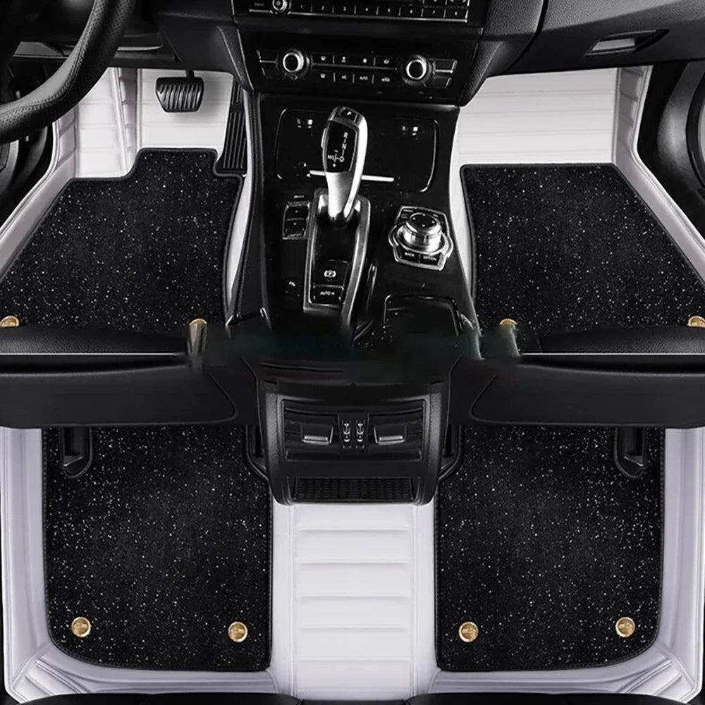 Pour VW Passat berline B5 B5.5 B6 B7 B8 B9 tapis Auto Double couche personnalisé tapis de sol de voiture Coche accessoires doublures de sol