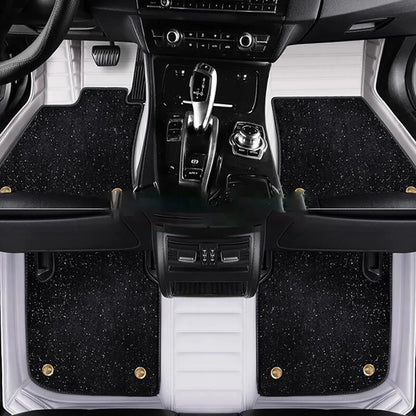 Pour VW Passat berline B5 B5.5 B6 B7 B8 B9 tapis Auto Double couche personnalisé tapis de sol de voiture Coche accessoires doublures de sol