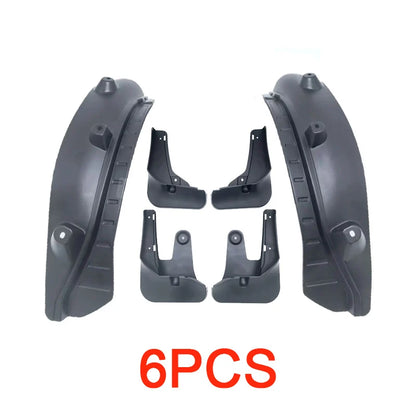 Garde-boue doublé de roue automatique pour BYD Sealion 05 EV, accessoires 2025 2026 2027, garde-boue anti-éclaboussures