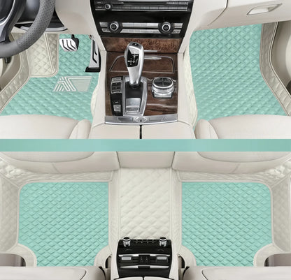 Tapis de sol de voiture personnalisés adaptés à la BMW X5 5 sièges véhicule électrique 2017-2019 tapis de pied en cuir automatique tapis