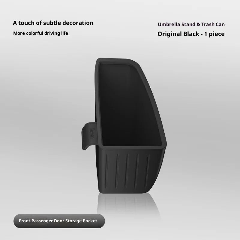 ZEEKR 7X poubelle de voiture, boîte de rangement de parapluie de porte de voiture, boîte de rangement étanche en Silicone, pièces de Modification d'accessoires de voiture