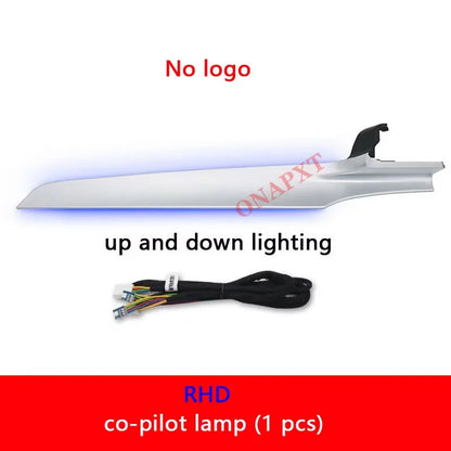إضاءة محيطية لفتحات تهوية مرسيدس بنز C W205 GLC X253، إضاءة LED دوارة لمكبرات الصوت، غطاء مكبر الصوت بنمط التوربين