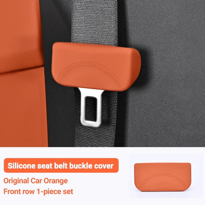 Housse de protection universelle pour prise de ceinture de sécurité de voiture, en Silicone, anti-rayures, étui de protection pour bouton
