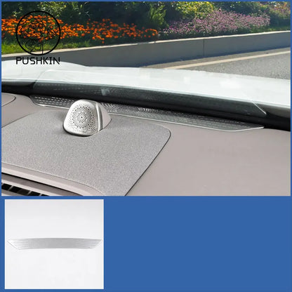 Couverture de haut-parleur audio intérieur de voiture pour Geely ZEEKR, couverture d'œuvres d'art, garniture de porte, accessoires de garniture, 7X, 2024, 2025, 2026