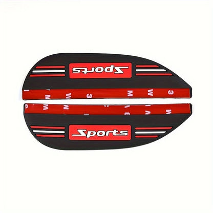 2 pièces rétroviseur de voiture universel sourcil de pluie imperméable, miroir de recul miroir réfléchissant miroir de recul PVC imperméable Rai