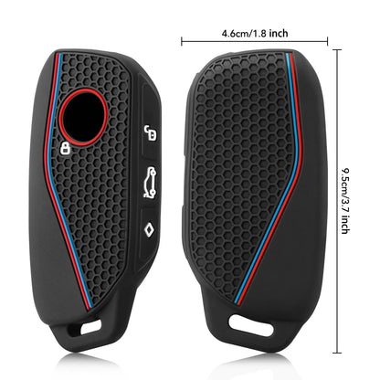 Coque de protection en Silicone pour clé de voiture, compatible avec BMW IX IM I5 M60 X5 X7 X6 IX I7 2024 2025