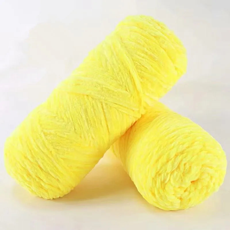 Fil de velours doux en chenille pour modules ogo 1, fil de peluche DolDave Baby, accessoires Amigurumi, bricolage, 100% polyester, 100g, 130m
