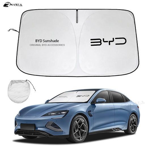 Pare-soleil de pare-brise de voiture pour BYD SEAL EV 2022 2023 2024, pare-soleil réflecteur offrant Protection pour accessoires de joint intérieur de voiture