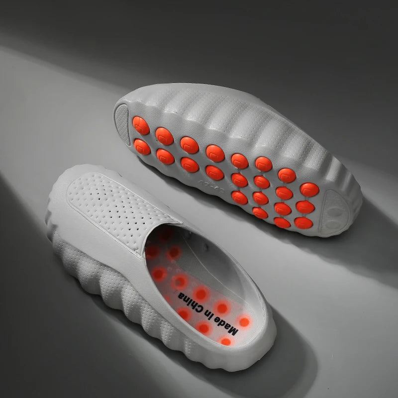Chaussures de plage pour hommes de marque, sandales d'été antidérapantes, claquettes A001 2026, chaussures de plage pour hommes, pantoufles pour hommes