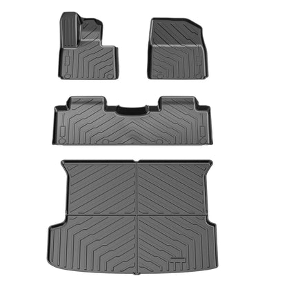 Tapis de sol et doublure de chargement en TPE pour Xpeng G9 2022 – 2024, doublures de sol toutes saisons, tapis de coffre en TPE, tampon étanche robuste LHD