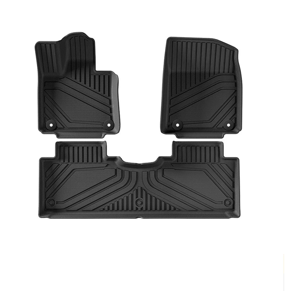 Tapis de sol de voiture pour XiaoPeng G9 2022 – 2025 TPE, imperméable, tous temps, ensemble complet de tapis de coffre, Double couche, ligne de chargement LHD