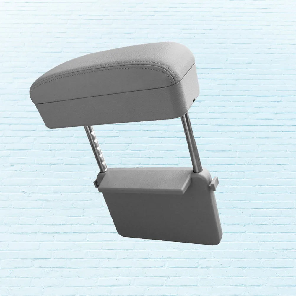 Adjustable Height Center Console Storage Organizer Lifting Mechanism Clamp Design Seat Side Storage Box Multi-functional Storage