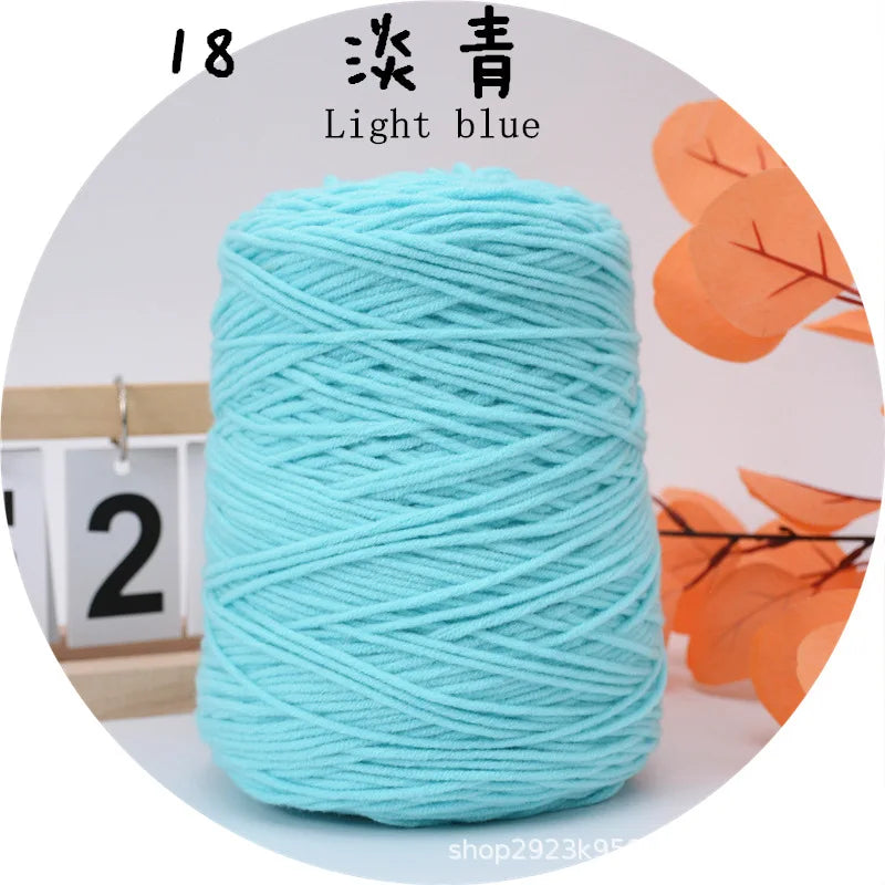 Pistolet à touffeter spécial 400g, 8 brins de coton au lait, ligne de saillie acrylique, broderie, tapis de coussin, fil de touffetage personnalisé