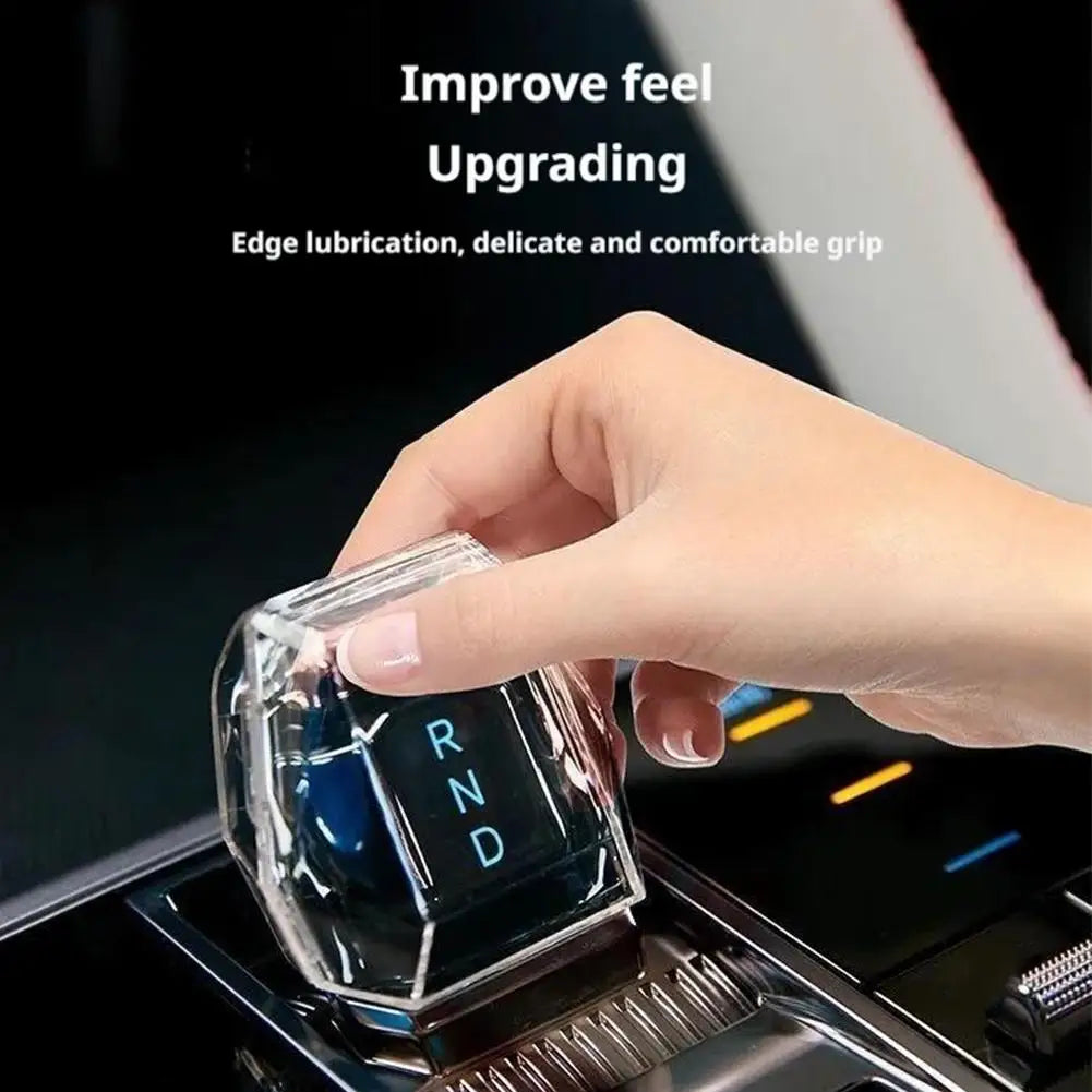 Étui de protection pour équipement de commande centrale, levier en cristal, accessoires de style intérieur pour BYD Song Plus/Seal U DM-i/EV 2023 – 2025