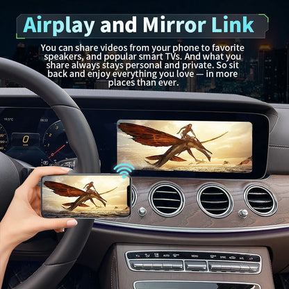 Android Auto CarPlay sans fil pour Mercedes, NTG6.0, W118, A180, A200, A45, A63, GLA, CLA, W176, B200, B180, W117, W213, W206, W222, MBaffiliés