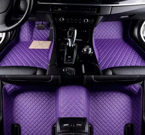 Tapis de sol de voiture personnalisés adaptés à la BMW X5 5 sièges véhicule électrique 2017-2019 tapis de pied en cuir automatique tapis