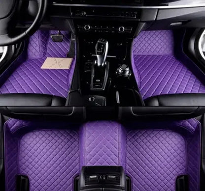 Tapis de sol de voiture personnalisés adaptés à la BMW X5 5 sièges véhicule électrique 2017-2019 tapis de pied en cuir automatique tapis
