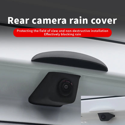 Caméra arrière de recul pour voiture, housse de pluie ABS, anti-pluie, pour caméra de recul, pare-pluie, bouclier étanche, accessoire extérieur de voiture