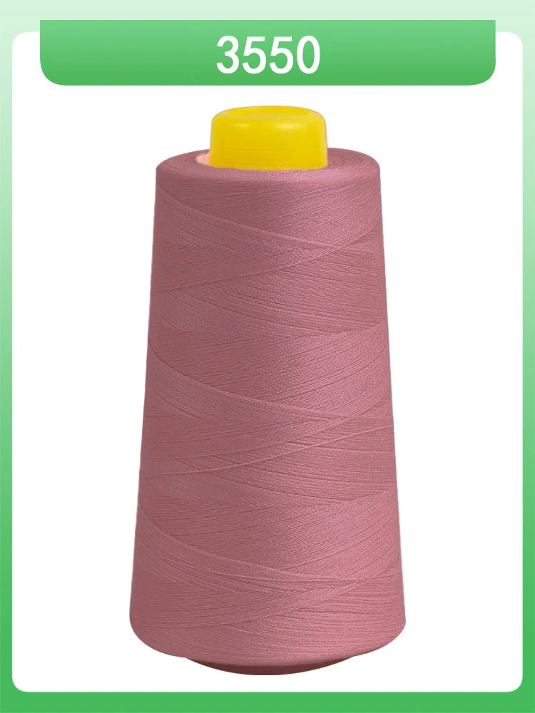 Fil à coudre ultra-fin 602-fil en polyester semblable à la soie à grande vitesse 60s/2 5000m, pour machine à broder et travaux d'aiguille délicats