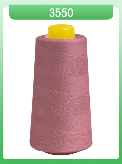 Fil à coudre ultra-fin 602-fil en polyester semblable à la soie à grande vitesse 60s/2 5000m, pour machine à broder et travaux d'aiguille délicats