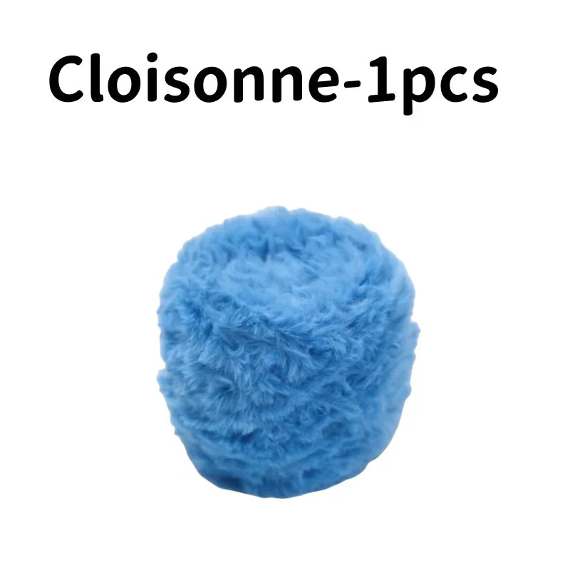 Fil de fourrure Super doux, 1 œuf de 100 grammes, fil de fausse fourrure épais et moelleux pour cils, accessoires et couvertures pour écharpe tricotée au Crochet
