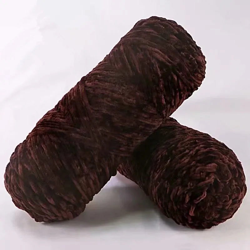 Fil de velours doux en chenille pour modules ogo 1, fil de peluche DolDave Baby, accessoires Amigurumi, bricolage, 100% polyester, 100g, 130m