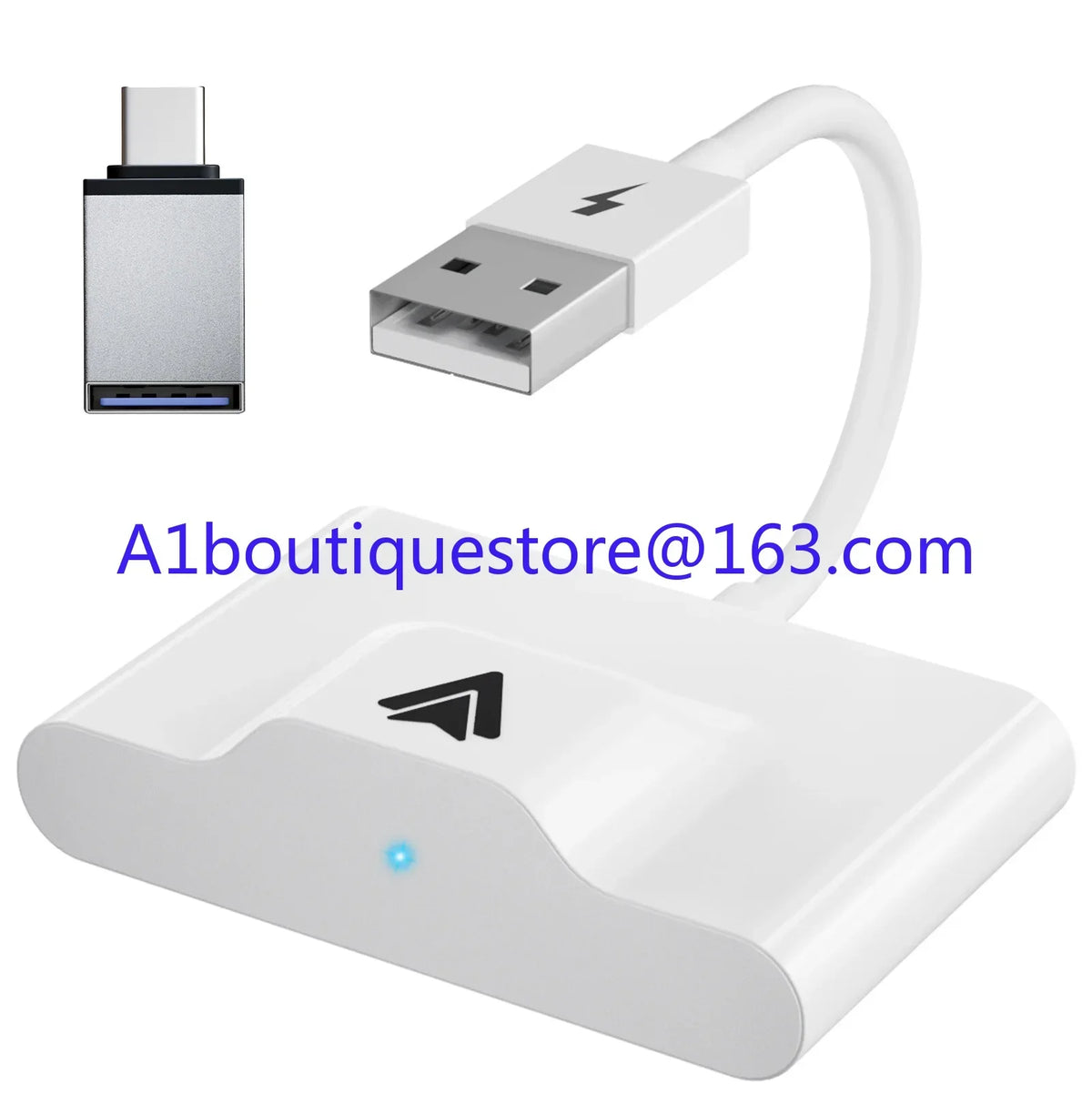 Adaptateur Apple de haute qualité sans fil Ai Carplay filaire vers sans fil Apple Auto Carplay Dongle pour Oem Carplay Apple Auto