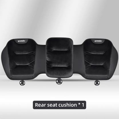 Housse de siège de voiture en flanelle, pour Fiat Panda 2011 2008 2009 Coss4x4, coussin de siège avant/arrière de voiture en peluche chaud d'hiver, accessoires d'intérieur