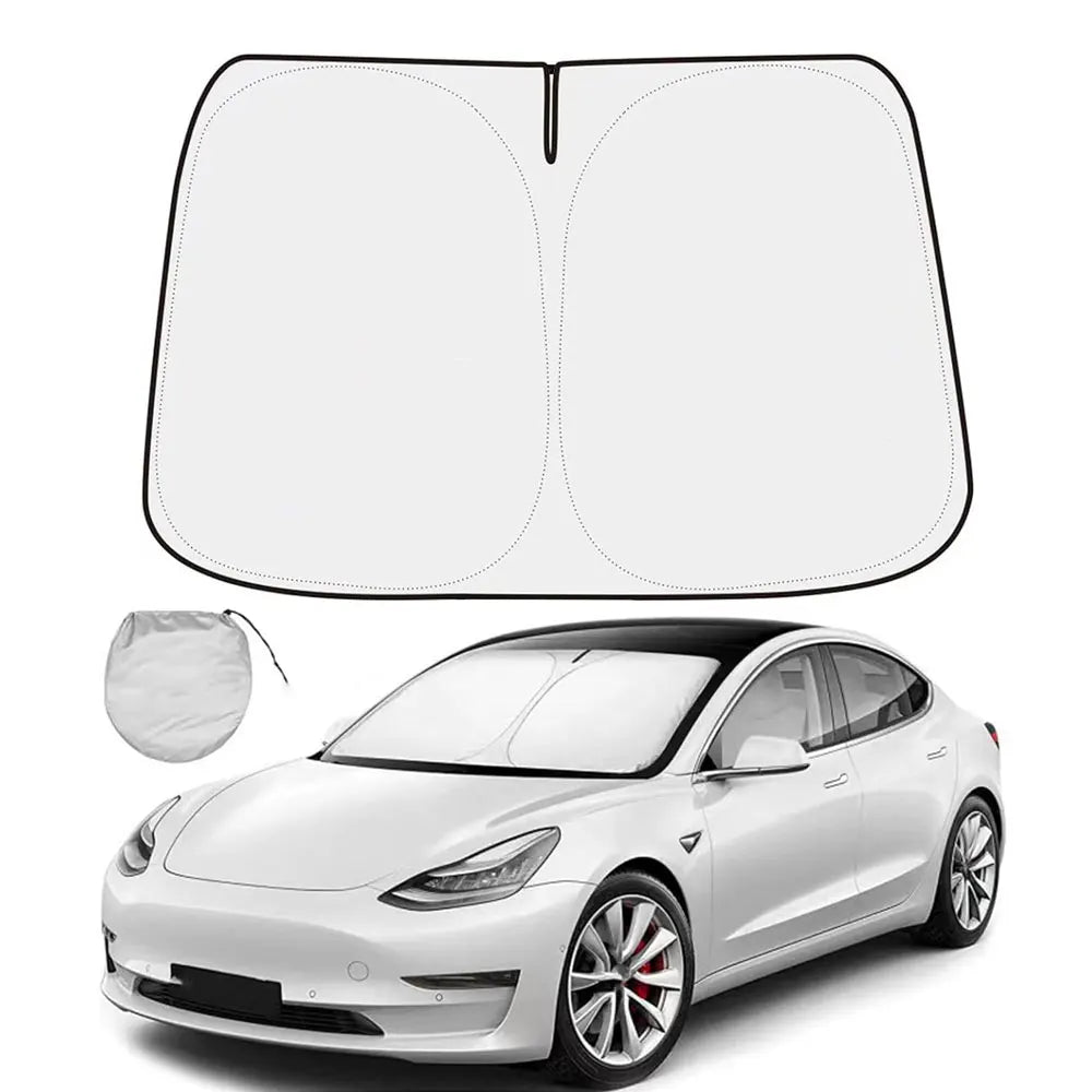 Pare-soleil pour Tesla modèle 3 toit ouvrant Highland 2025 modèle Y 2020-25 boucle en tissu de glace pare-soleil verre avant arrière lucarne accessoire