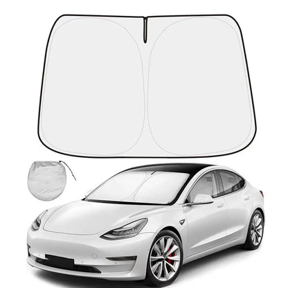 Pare-soleil pour Tesla modèle 3 toit ouvrant Highland 2025 modèle Y 2020-25 boucle en tissu de glace pare-soleil verre avant arrière lucarne accessoire