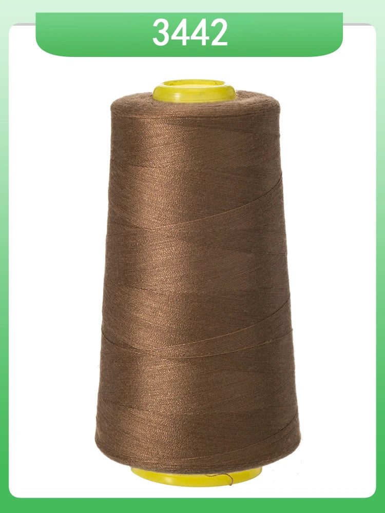 Fil à coudre ultra-fin 602-fil en polyester semblable à la soie à grande vitesse 60s/2 5000m, pour machine à broder et travaux d'aiguille délicats