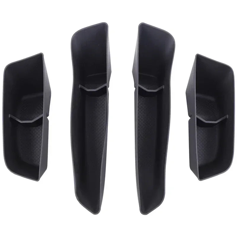 Boîte de rangement multifonctionnelle et Durable pour porte intérieure avant et arrière de voiture, 4 pièces, Protection de mouette BYD, accessoires de rangement étanches