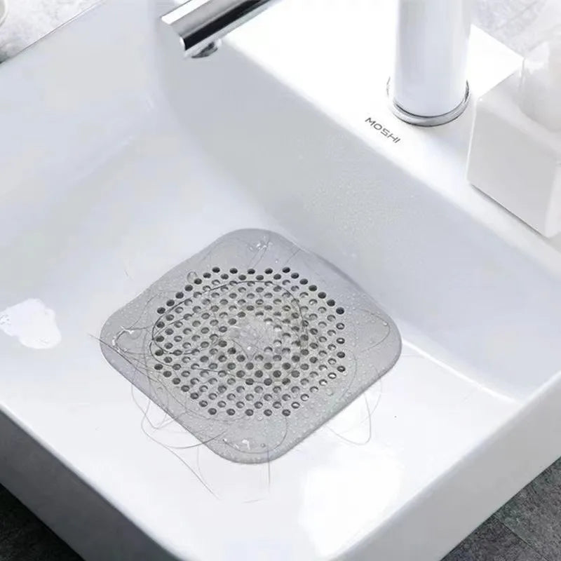 Crépine pour douche, filtre à cheveux, bloqueur d'évier, bouchon de bain, maille de salle de bain pour vidange de cheveux, filtre d'évier de cuisine GLQ01