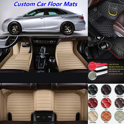 Pour Lynk & Co Z10 Z20 900 tapis de sol de voiture personnalisés tapis Auto en cuir PU imperméable pied Coche accessoire revêtement de sol
