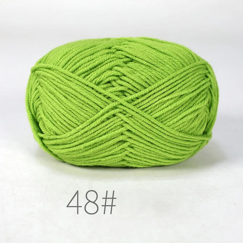 Fil à tricoter en coton doux, tissu mélangé, fil de velours en fibres épaisses, fil de laine au Crochet pour pull, bricolage