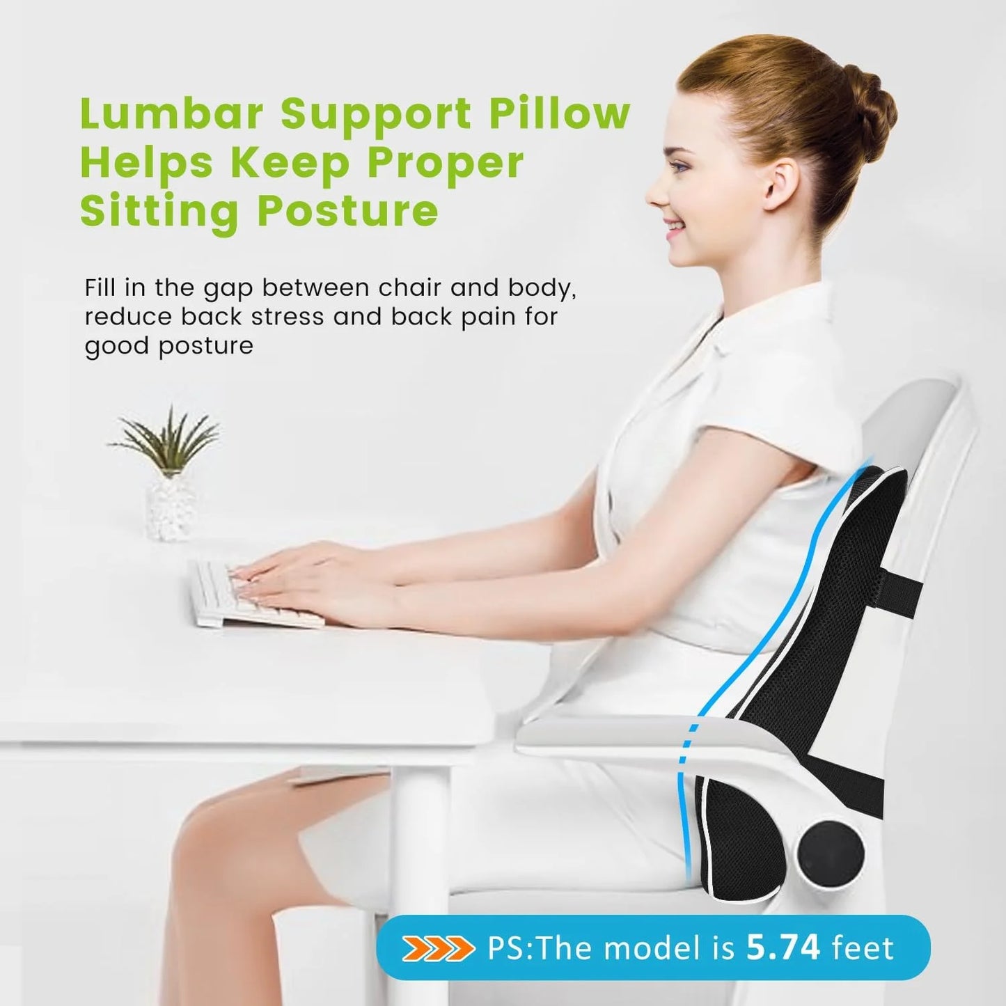 For Kia KN GT Rio Picanto Sportage Stinger Niro Telluride Sorento Car Headrest Neck Support Seat lumbar Cushion Soft Neck pillow