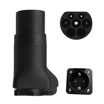 Prise de décharge de câble V2L, chargeur EV GBT, charge 16A avec adaptateur ue, centrale électrique extérieure pour voiture électrique