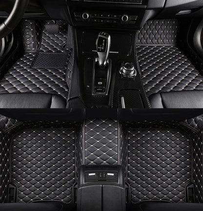Tapis de sol de voiture en cuir pour BYD Yangwang U8 2023 2024 2025 2026, ensemble complet imperméable pour tous les temps
