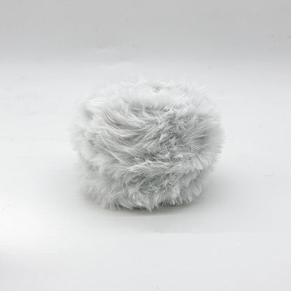 Fil de fourrure Super doux, 1 œuf de 100 grammes, fil de fausse fourrure épais et moelleux pour cils, accessoires et couvertures pour écharpe tricotée au Crochet