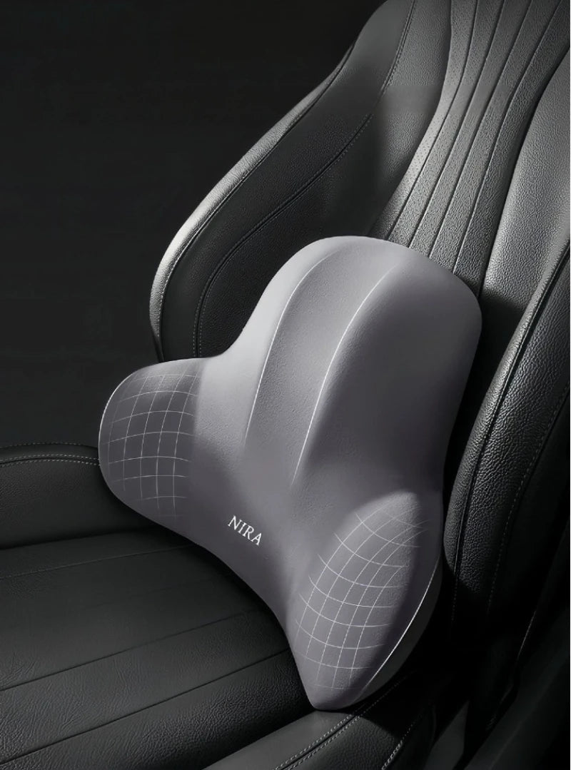 Oreiller de Protection du cou en mousse à mémoire de forme pour voiture, coussin de dossier lombaire, coussin d'appui-tête de voiture