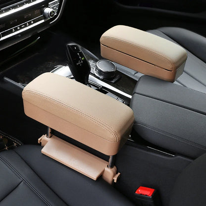 Boîte d'accoudoir de voiture, Support de coude réglable, organisateur d'espace de siège, coussin adapté aux voitures SUV camion, entraînement ergonomique et confortable
